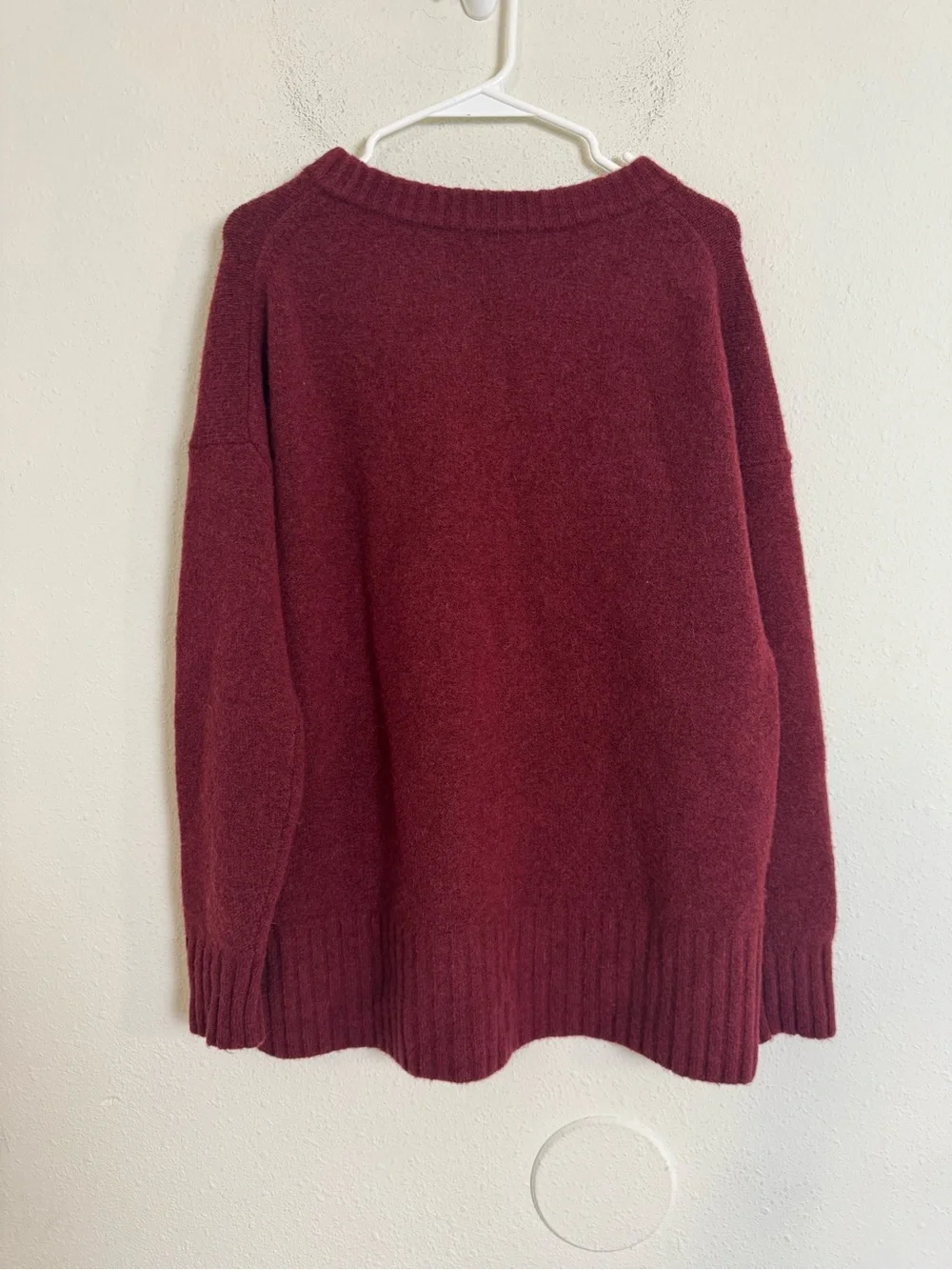 J. Crew wool alpaca blend knit Crewneck sweater
